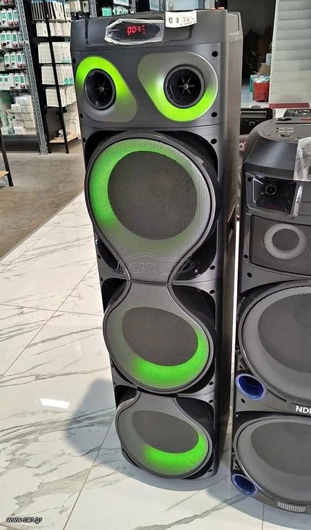 Bluetooth speaker karaoke 3x12 MT audio