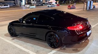Mercedes-Benz C 200 2018 AMG LINE NIGHT PACKET SHADOW ΠΑΝΟΡΑΜΙΚΗ ΟΡΟΦΗ