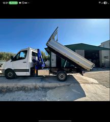 Ανατροπή + Γερανός Mercedes-Benz 2010 Sprinter  319