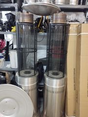 Eurolamp Σόμπα Μανιτάρι Υγραερίου Επιδαπέδια 11kW (Silver)