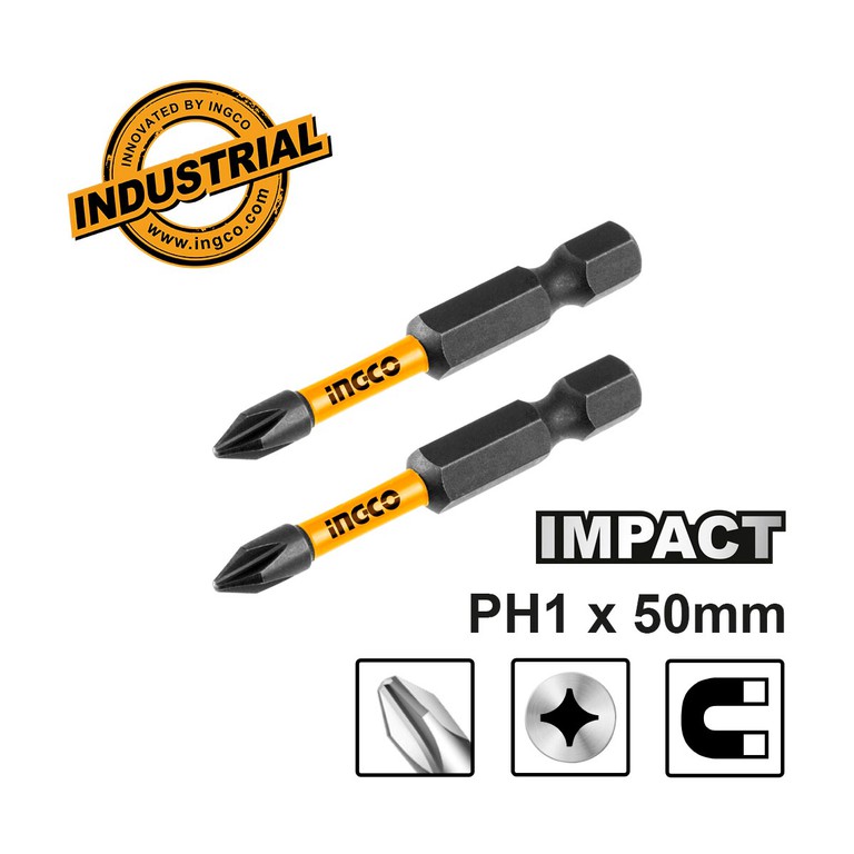Κατσαβιδόμυτες Impact PH1x50mm 2 τεμ.