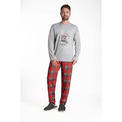 Relax Ανδρική Πυτζάμα Βαμβακερή Τύπωμα Christmas Its Cold Outside