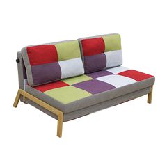 SARA Q PATCHWORK ΥΦΑΣΜΑ ΚΑΝΑΠΕΣ/ΚΡΕΒΑΤΙ 151Χ96εκ.