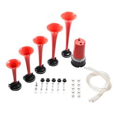 Κόρνα Πενταφωνία La Cucaracha Μelodie 12 Volt 118dB Κόκκινη
