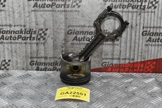Πιστόνι + Μπιέλα Nissan Navara D22 YD25 2001-2005 (Εξωτερικη Διαμετρος 89mm)