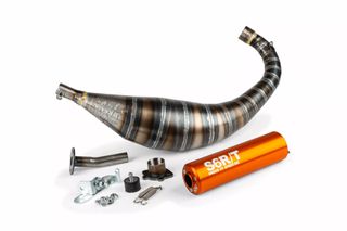 Ολοσωμη Εξατμιση Stage6 R/T 80-90Cc Derbi Senda, Rx 50, Sx 50 (D50B) Πορτοκαλι | Stage6