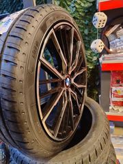 Ολοκαίνουργια Ζαντολαστιχα BMW 18' με ολοκαίνουργια ελαστικά riken θυγατρική της michelin ευρωπαϊκό  με ετικέτα Β βροχή Β κατανάλωση!-thumb-3