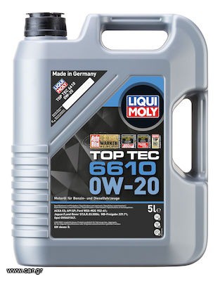 Liqui Moly Top Tec 6610 Λάδι Αυτοκινήτου 0W-20 4lt 21661