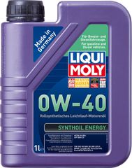 Liqui Moly Synthoil Energy Ημισυνθετικό Λάδι Αυτοκινήτου 0W-40 1lt 9514