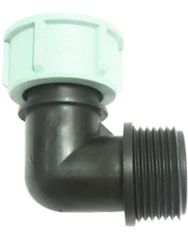 Σύνδεσμος γωνία φρεατίου αρσ.-θηλ. 1"- 1" 3218/0303 palaplast
