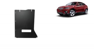 ΠΟΔΙΑ ΠΡΟΣΤΑΣΙΑΣ ΑΤΣΑΛΙΝΗ ΣΑΣΜΑΝ ΓΙΑ BMW X6 E71 / E72 (2007-2014) ***ΛΑΔΑΣ 4Χ4***