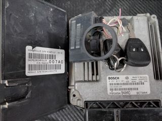 DODGE CALIBER SET IMMO BOSCH 0 281 013 201,P68028007AC