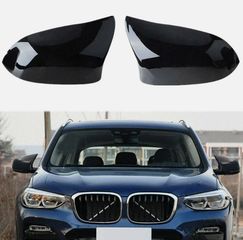 Καπάκια καθρεφτών για BMW X3 F25 X4 F26 X5 F15 X6 F16 (2013-2019) Piano Black M Design