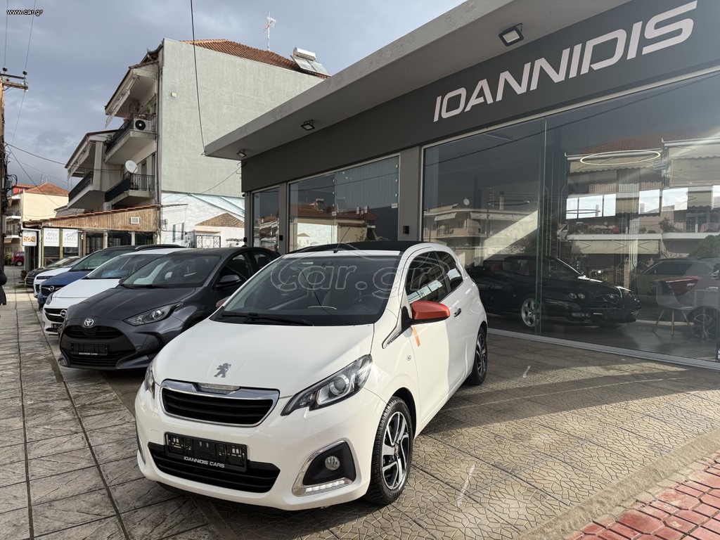 Peugeot 108 2015 1.2 VTi Roland Garros Cabrio-ΚΛΕΙΣΜΕΝΟ