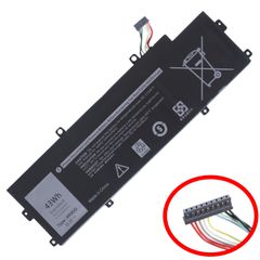 Μπαταρία Laptop - Battery για Dell Chromebook 11 3120 2015 5R9DD 05R9DD KTCCN 0KTCCN XKPD0 0XKPD0 11.1V 43Wh 3873mAh με καλωδιοταινία 9pins ( Κωδ.1-BAT0902 )