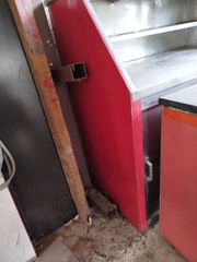 Πάγκοι ανοξείδωτη και πιατοθήκη