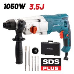 BORMANN BPH3030 Σκαπτικό Περιστροφικό Πιστολέτο SDS-PLUS 1050W 3,5J + 5 Εξαρτήματα ( 045465 )