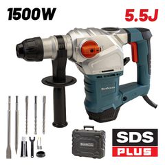 BORMANN BPH4000 Σκαπτικό Περιστροφικό Πιστολέτο SDS-PLUS 1500W 5,5J + 5 Εξαρτήματα ( 014744 )