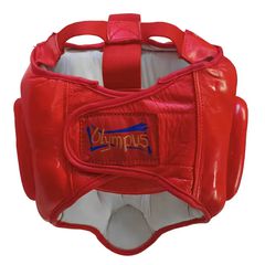 Κάσκα Olympus CAGE Δέρμα Red-thumb-2