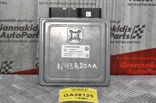 Εγκέφαλος Bmw 320 E90 143ps N43B20A 2005-2010 7599881 DME 5WK93729 MSD81.2