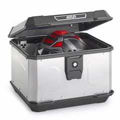 GIVI ALP44A ΚΕΝΤΡΙΚΗ ΒΑΛΙΤΣΑ MONOLOCK 44LT ΜΕ ΠΙΑΣΤΡΑ ΚΑΙ ΚΙΤ ALUMINIUM-thumb-1