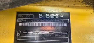 Εκσκαφέας Με Ερπύστριες CAT 2006 303-thumb-10