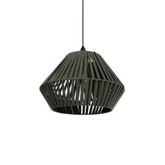 GLOBOSTAR® NUI 205-0069 Boho Κρεμαστό Φωτιστικό Οροφής με Ντουί 1 x E27 AC 220-240V IP20 - Πρασίνο - M36 x Π36 x Υ27cm