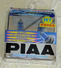 ΛΑΜΠΑ PIAA H3 / H7 12V 55W=110W XTREME WHITE H212 / H218