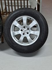 Ζαντολάστχα Mercedes ML 350 με χειμερινά 235/65/17 σε ΑΡΙΣΤΗ κατάσταση dot 2322