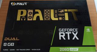 Palit nVidia GeForce RTX 2060 Super 8GB GDDR6 Dual Κάρτα Γραφικών GPU PCI-E x16 3.0 HDMI DisplayPort DVI