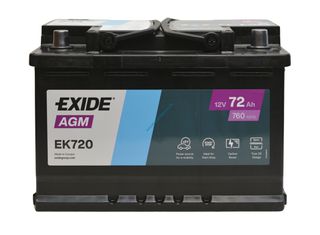 EXIDE AGM EK 720 ME 760A!!!!! ΑΦΟΙ ΜΠΑΔΑ  www.badas.gr