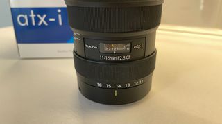 Tokina Crop Φωτογραφικός Φακός atx-i 11-16mm f/2.8 CF Ultra-Wide Zoom για Canon EF Mount Μαύρος