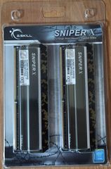 G.Skill Sniper X DDR4-3600 CL19-20-20-40 1.35V 32GB (2x16GB) F4-3600C19D-32GSXKB DIMM SDRAM