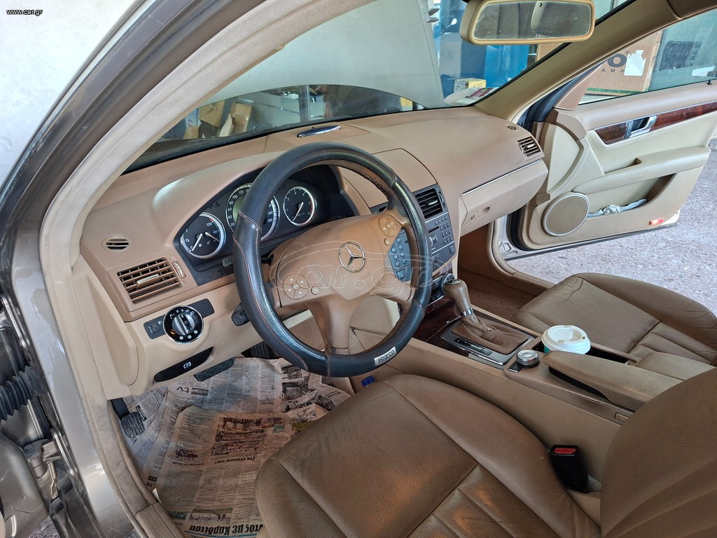 ΣΑΛΟΝΙ ΜΠΕΖ ΔΕΡΜΑ MERCEDES C180 W204 - ΚΑΘΙΣΜΑΤΑ-ΤΑΠΕΤΣΑΡΙΕΣ-ΟΥΡΑΝΟΣ-ΤΑΜΠΛΟ-ΜΟΚΕΤΑ ΚΤΛ