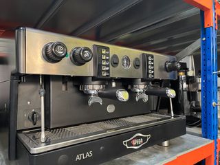 Μηχανή καφέ wega atlas διπλή ηλεκτρονική με σέρβις!-thumb-2