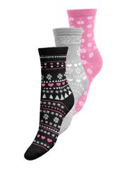 Only Christmas 3-Pack Sock Box 15356160 Bonbon/multi