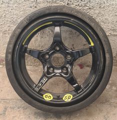 Ρεζέρβα ανάγκης, 15", γνήσια από Mercedes W203, 5x112