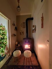 Ξυλοσομπα με φουρνο