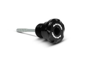 Δείκτης Λαδιού Malossi CNC Μαύρο Για Piaggio/Gilera/Aprilia/Vespa/Derbi/Italjet 125-150-180-200-250-300cc Καινούργιο Γνήσιο