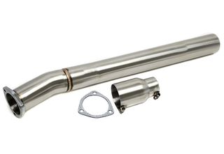 Downpipe Βελτίωσης  +20-30HP ΕΧΤΡΑ αντικαθιστά το DPF, κατάλληλο για Audi A6 Quattro 2.7l + 3.0l Diesel Type 4F-C6  +20-30HP Βελτίωσης