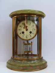 Ρολόι επιτραπέζιο Art Nouveau, γαλλικό περίπου 120 ετών.