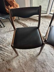 Καρέκλες τραπεζαρίας (6) χειροποίητες του 1950