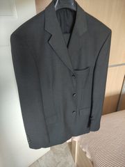 Αντρικό κοστούμι μαύρο BERTO LUCCI