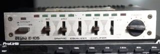 Vintage car equalizer Jesko E-105