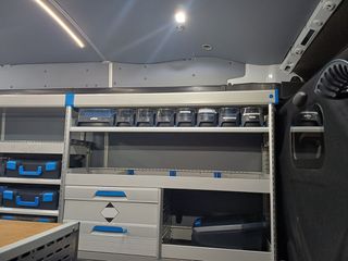 Κλούβα Ford 2020 TRANZIT. L3 H3. ΜΕ ΡΑΦΙΑ SORTIMO-thumb-46