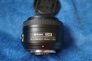 Nikon Crop Φωτογραφικός Φακός AF-S DX Nikkor 35mm f/1.8G Σταθερός για Nikon F Mount