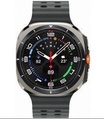 Samsung Galaxy Watch Ultra Titanium 47mm Αδιάβροχο με eSIM και Παλμογράφο (Titanium SIlver)