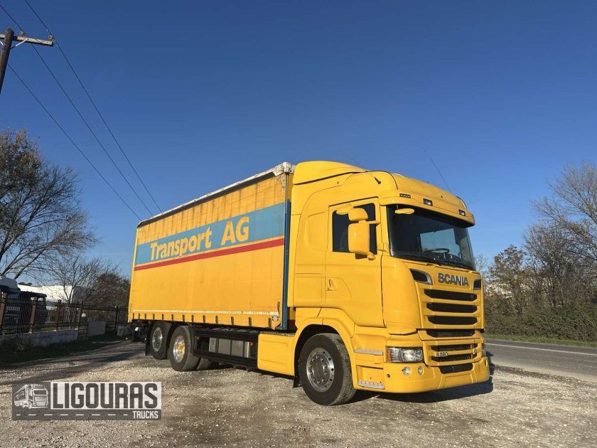 Καρότσα Κουρτίνα Scania 2015 R520 EURO6 RETARDER ΤΙΜΟΝΙ
