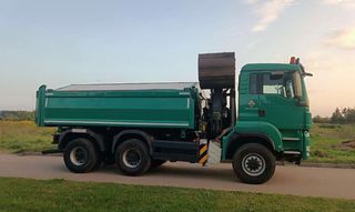 Ανατροπή + Γερανός MAN 2009 TGS 33 440 6x6  ΓΕΡΑΝΟΣ+ΑΝΑΤΡΟΠΗ