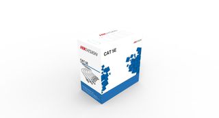 Hikvision DS-1LN5E-E/E U/UTP Cat.5e Καλώδιο Δικτύου Ethernet χωρίς ακροδέκτες 305m Γκρι 1τμχ